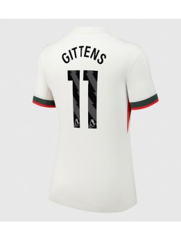 Chelsea Jamie Gittens #11 Auswärtstrikot für Frauen 2025-26 Kurzarm Chelsea Jamie Gittens #11 Auswärtstrikot für Frauen 2025-26 Kurzarm